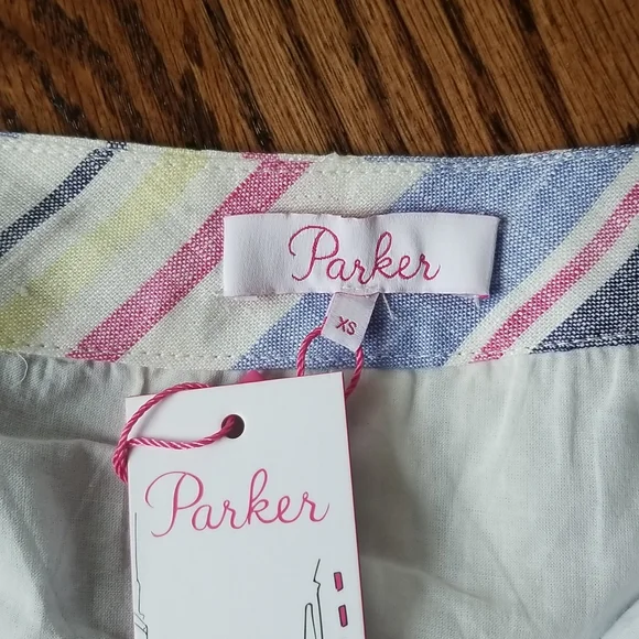 NWT Parker linen skirt - Picture 4 of 8